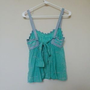 Free People boho tank top